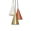 Lampa din Metal Suspendata Multicolora HUBSCH