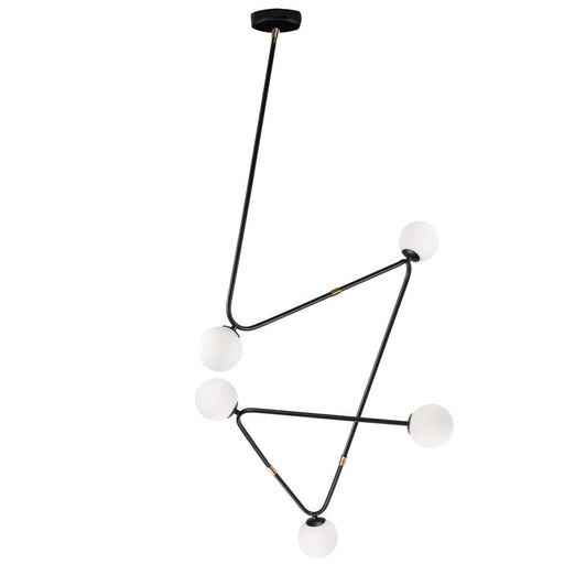Lampa Neagra din Metal Suspensions ZAGO
