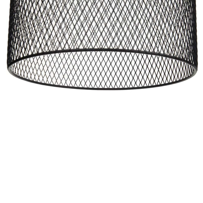 Lampa Suspendata din Metal Negru 36cm IXIA