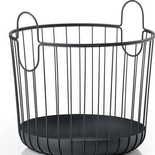 Cos Metalic Negru ZONE DENMARK