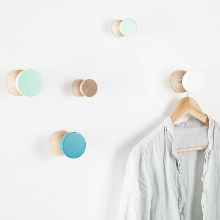 Cuier Colorat din Lemn de Fag Galben L  AVEVA