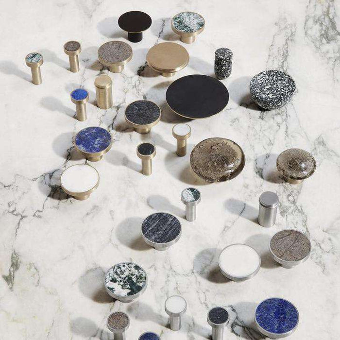 Cuier din Inox si Piatra Semipretioasa Albastra HOOK S