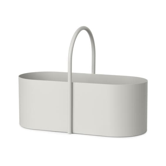 Cutie Depozitare din Metal Gri Ferm Living