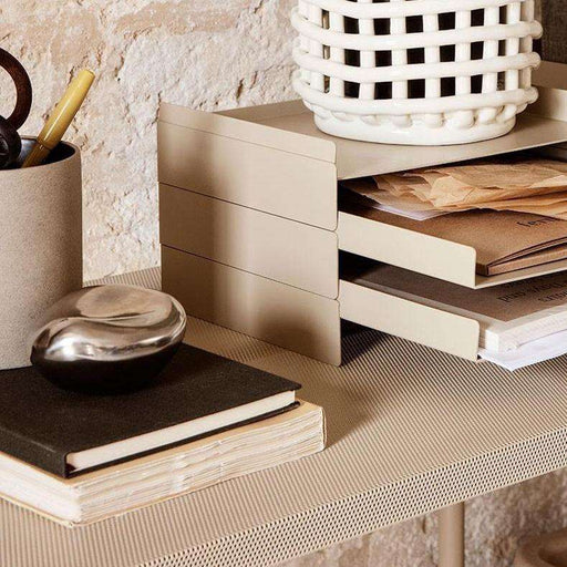 Decoratiune Argintie Sculptural by Helena Rohner 5 cm FERM LIVING