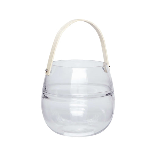 Felinar din Sticla 21cm HUBSCH