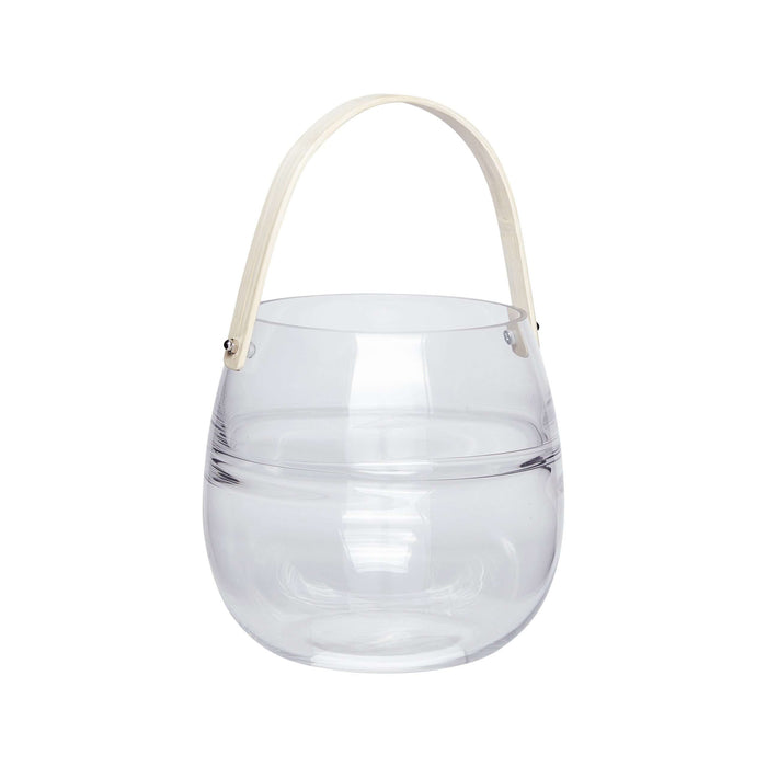 Felinar din Sticla 21cm HUBSCH