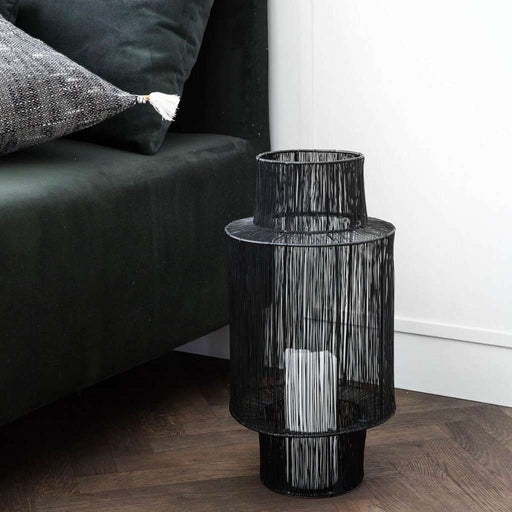 Felinar Tabia Negru din Metal House Doctor