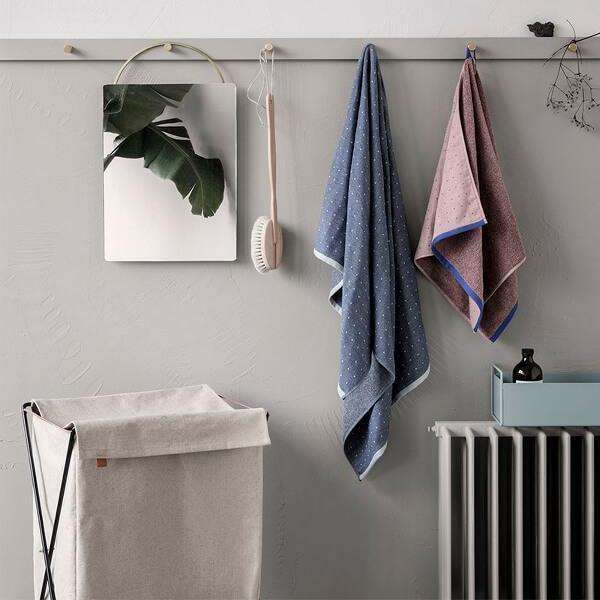 Oglinda cu Agatator din Alama ADORN Ferm Living