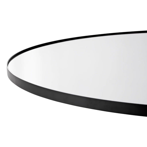 Oglinda cu Rama Neagra MDF Ã˜=70 CM CIRCUM AYTM