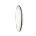 Oglinda Rotunda din Sticla si Metal Negru 80cm HK LIVING