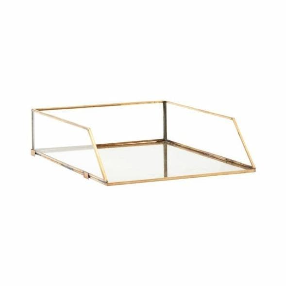 Organizator Scrisori din Metal Auriu House Doctor