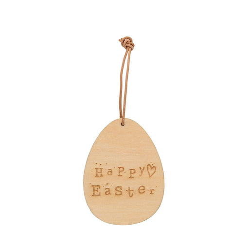 Ornament din Lemn HAPPY EASTER Bloomingville
