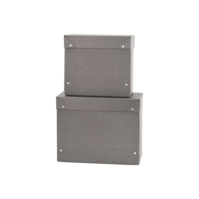 Set 2 Cutii Depozitare Patrate HOUSE DOCTOR