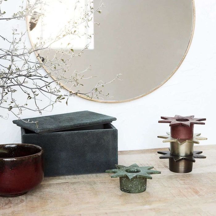 Suport Lumanare Star Gold House Doctor