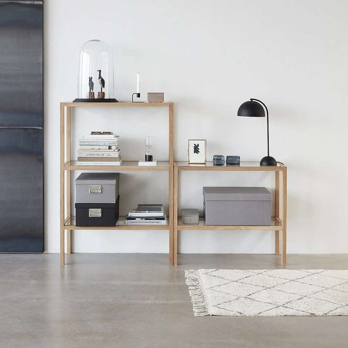 Suport pentru Lumanare din Metal Negru 8cm HUBSCH