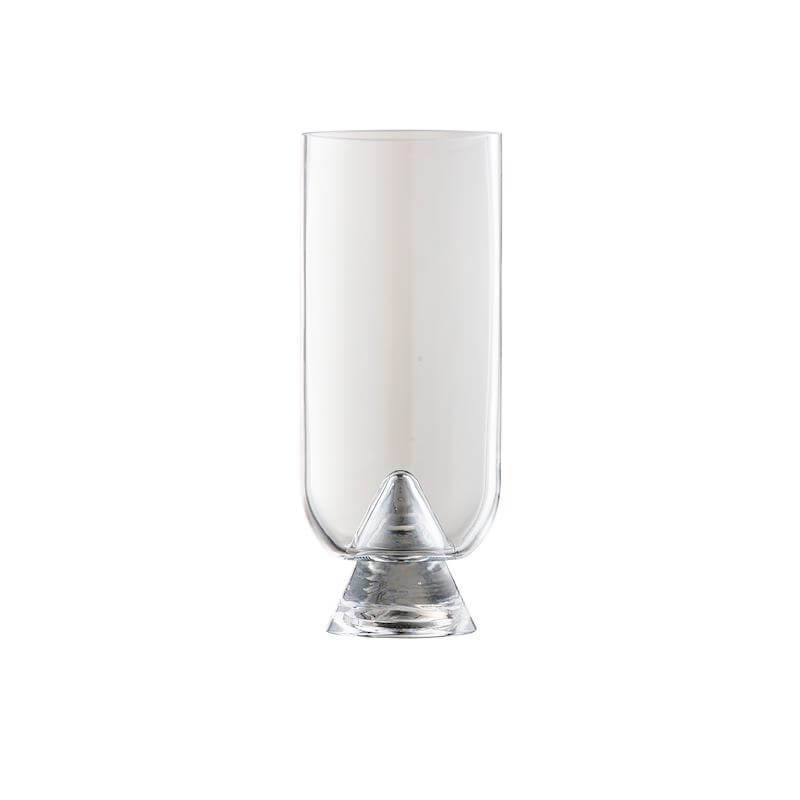 Vaza GLACIES din Sticla Transparenta 29 cm AYTM