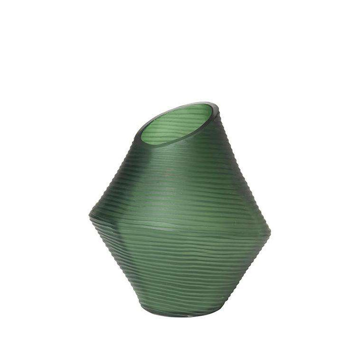 Vaza Verde din Sticla BORJE BROSTE COPENHAGEN