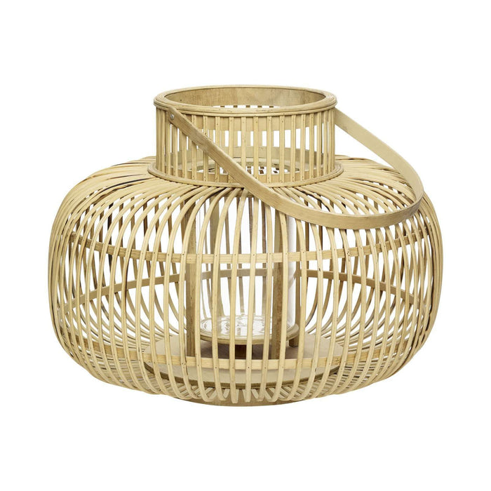 Set Felinare din Bambus Natur (2 buc) Hubsch