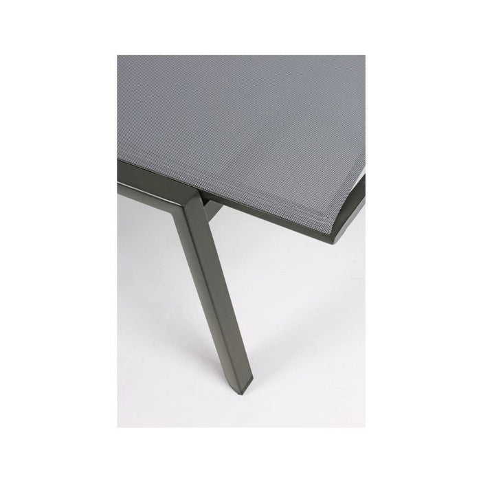 Sezlong cu Roti din Metal Gri Inchis Cruise BIZZOTTO