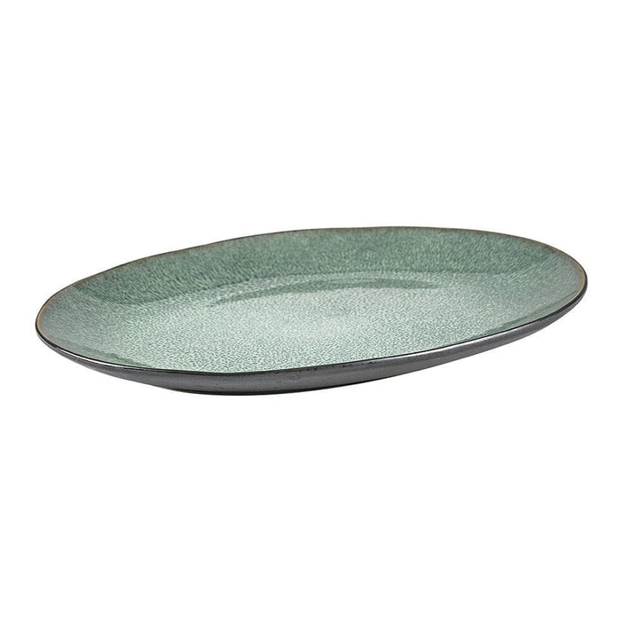 Farfurie Ceramica cu Interior Verde 30 cm BITZ