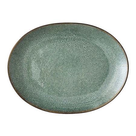 Farfurie Ceramica cu Interior Verde 30 cm BITZ
