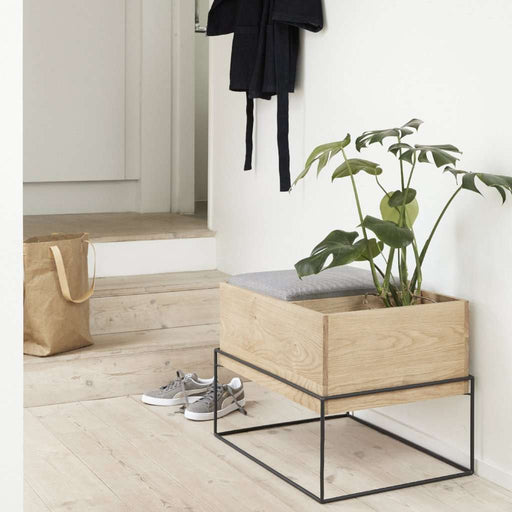 Bancheta din Lemn cu Loc pentru Depozitare Hubsch