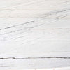 Masa LEXINGTON Ovala cu Blat din Marmura Alba 230cm si Picior Metalic RICHMOND