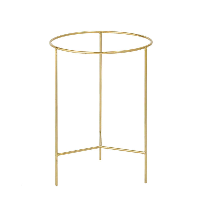 Masuta Aurie din Aluminiu cu Tava Maro Bloomingville