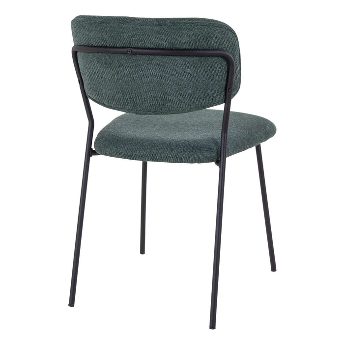 Scaun Verde cu Picioare Metalice Negre Alicante HOUSE NORDIC