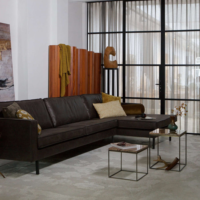 Set de 2 Masute de Cafea MELLOW din Marmura Maro WOOOD