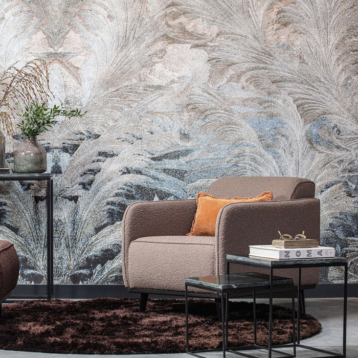 Set de 2 Masute de Cafea MELLOW din Marmura Neagra WOOOD