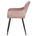 Set de 2 Scaune JELLE din Catifea Roz WOOOD