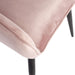 Set de 2 Scaune JELLE din Catifea Roz WOOOD