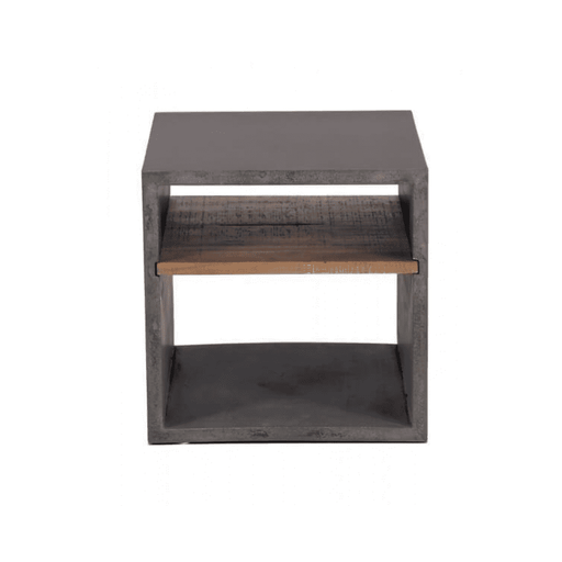 Noptiera din Beton si Lemn HERMITAGE Zago